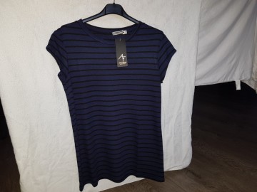 Streep smal blauwzwart